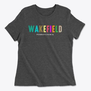 Wakefield Pennsylvania Color Pop Women's Cotton T-Shirt