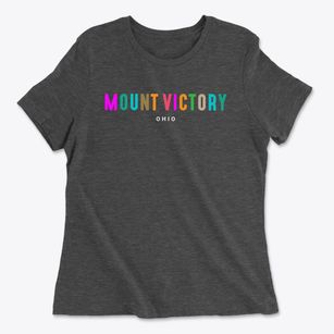 Mount Victory Ohio Color Pop Women's Cotton T-Shirt