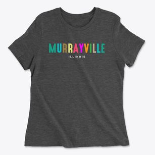 Murrayville Illinois Color Pop Women's Cotton T-Shirt