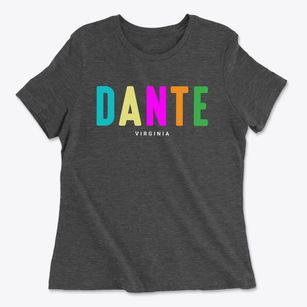 Dante Virginia Color Pop Women's Cotton T-Shirt