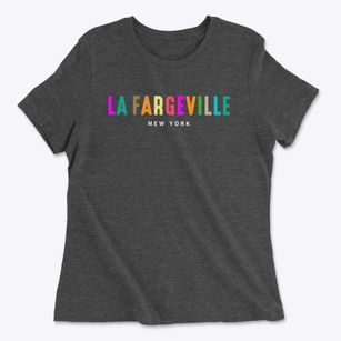 La Fargeville New York Color Pop Women's Cotton T-Shirt