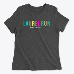 Laurel Run Pennsylvania Color Pop Women's Cotton T-Shirt