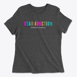 Star Junction Pennsylvania Color Pop Women's Cotton T-Shirt