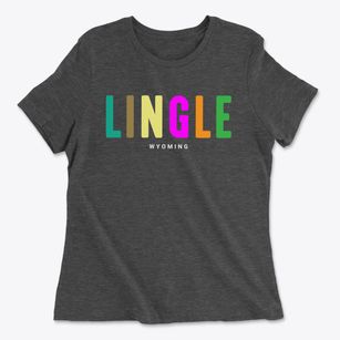 Lingle Wyoming Color Pop Women's Cotton T-Shirt