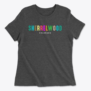 Sherrelwood Colorado Color Pop Women's Cotton T-Shirt