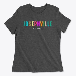 Josephville Missouri Color Pop Women's Cotton T-Shirt