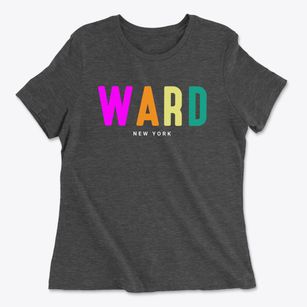 Ward New York Color Pop Women's Cotton T-Shirt