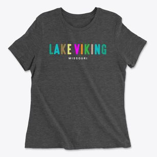 Lake Viking Missouri Color Pop Women's Cotton T-Shirt