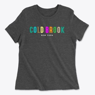 Cold Brook New York Color Pop Women's Cotton T-Shirt