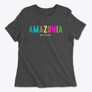 Amazonia Missouri Color Pop Women's Cotton T-Shirt
