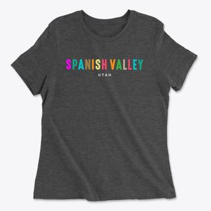 Spanish Valley Utah Color Pop Women's Cotton T-Shirt