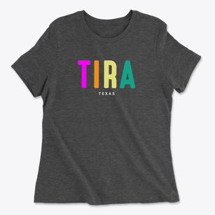 Tira Texas Color Pop Women's Cotton T-Shirt