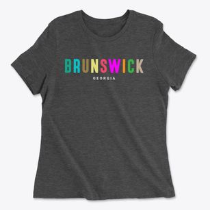 Brunswick Georgia Color Pop Women's Cotton T-Shirt