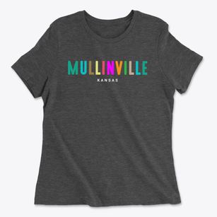 Mullinville Kansas Color Pop Women's Cotton T-Shirt