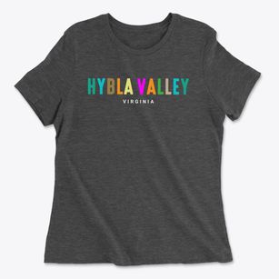 Hybla Valley Virginia Color Pop Women's Cotton T-Shirt