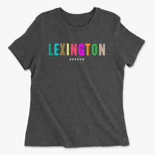 Lexington Oregon Color Pop Women's Cotton T-Shirt