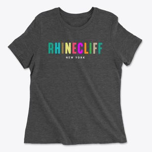 Rhinecliff New York Color Pop Women's Cotton T-Shirt