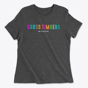 Cross Timbers Missouri Color Pop Women's Cotton T-Shirt
