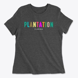 Plantation Florida Color Pop Women's Cotton T-Shirt