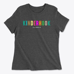 Kinderhook Illinois Color Pop Women's Cotton T-Shirt