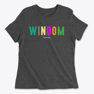 Windom Texas Color Pop Women's Cotton T-Shirt
