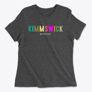 Kimmswick Missouri Color Pop Women's Cotton T-Shirt