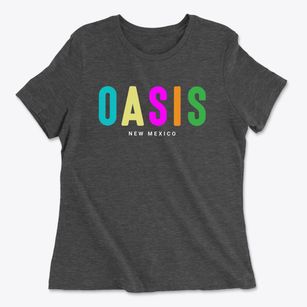 Oasis New Mexico Color Pop Women's Cotton T-Shirt
