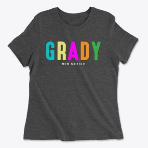 Grady New Mexico Color Pop Women's Cotton T-Shirt