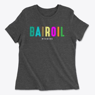 Bairoil Wyoming Color Pop Women's Cotton T-Shirt