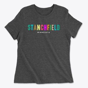 Stanchfield Minnesota Color Pop Women's Cotton T-Shirt