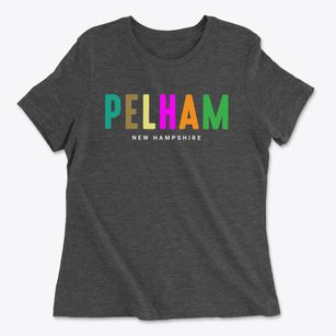 Pelham New Hampshire Color Pop Women's Cotton T-Shirt