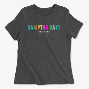 Hampton Bays New York Color Pop Women's Cotton T-Shirt