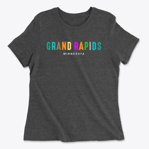 Grand Rapids Minnesota Color Pop Women's Cotton T-Shirt