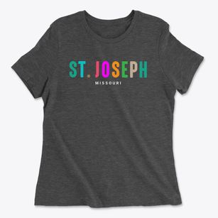 St. Joseph Missouri Color Pop Women's Cotton T-Shirt