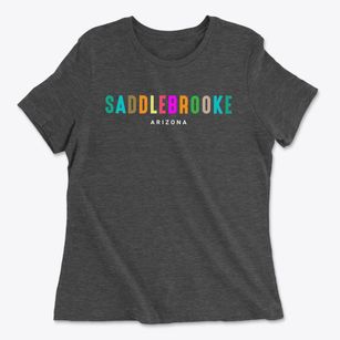 Saddlebrooke Arizona Color Pop Women's Cotton T-Shirt