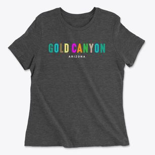 Gold Canyon Arizona Color Pop Women's Cotton T-Shirt