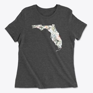  Florida Spring Dream Women's Cotton T-Shirt