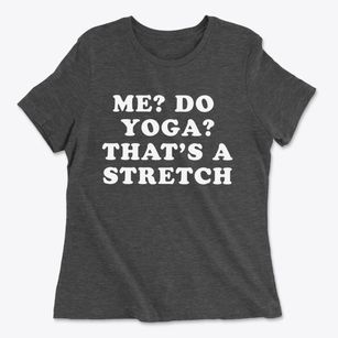   Me Do Yoga Women's Cotton T-Shirt