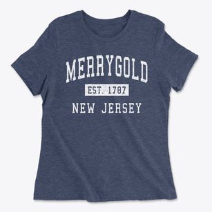 Merrygold New Jersey Classic Established Women's Cotton T-Shirt