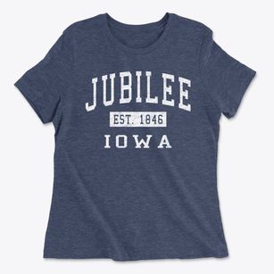 Jubilee Iowa Classic Established Women's Cotton T-Shirt