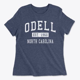 Odell North Carolina Classic Established Women's Cotton T-Shirt
