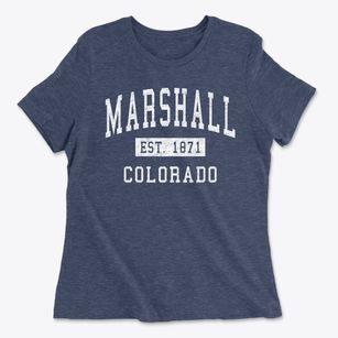 Marshall Colorado Classic Established Women's Cotton T-Shirt