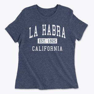 La Habra California Classic Established Women's Cotton T-Shirt