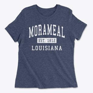 Morameal Louisiana Classic Established Women's Cotton T-Shirt