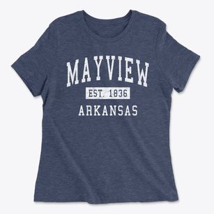 Mayview Arkansas Classic Established Women's Cotton T-Shirt