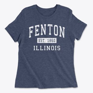 Fenton Illinois Classic Established Women's Cotton T-Shirt