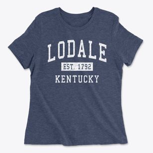 Lodale Kentucky Classic Established Women's Cotton T-Shirt