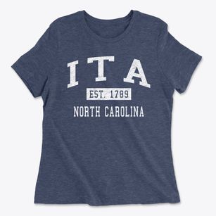 Ita North Carolina Classic Established Women's Cotton T-Shirt