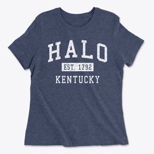 Halo Kentucky Classic Established Women's Cotton T-Shirt