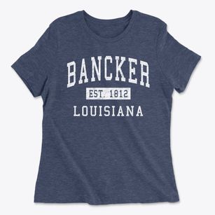 Bancker Louisiana Classic Established Women's Cotton T-Shirt